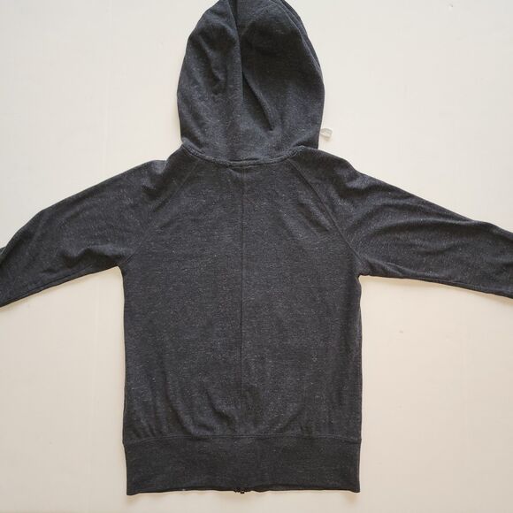 Nike Full Zipper Front Grey Hooded Sweatshirt Size XS - Picture 2 of 10
